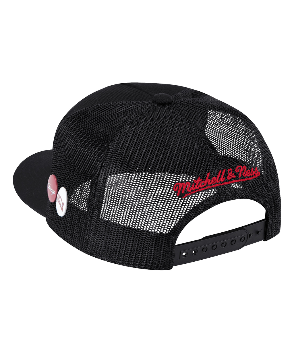 Chicago Bulls Nostalgia Blk 110 Flex Trucker Snapback