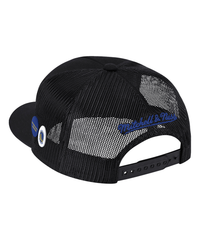 Golden State Warriors Nostalgia Blk 110 Flex Trucker Snapback
