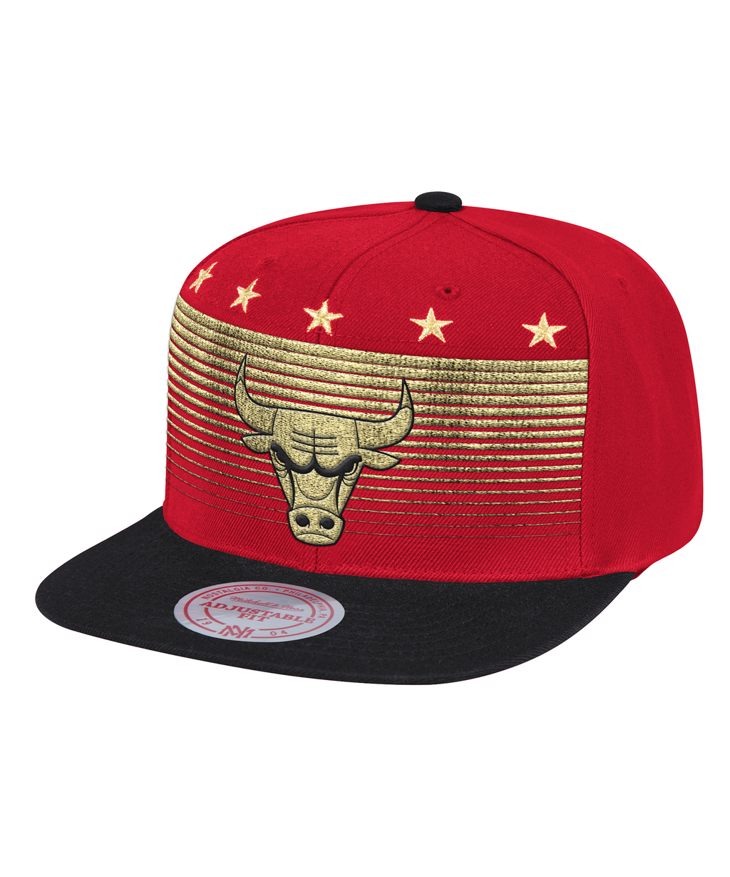 Chicago Bulls Mitchell & Ness The Champ Snapback