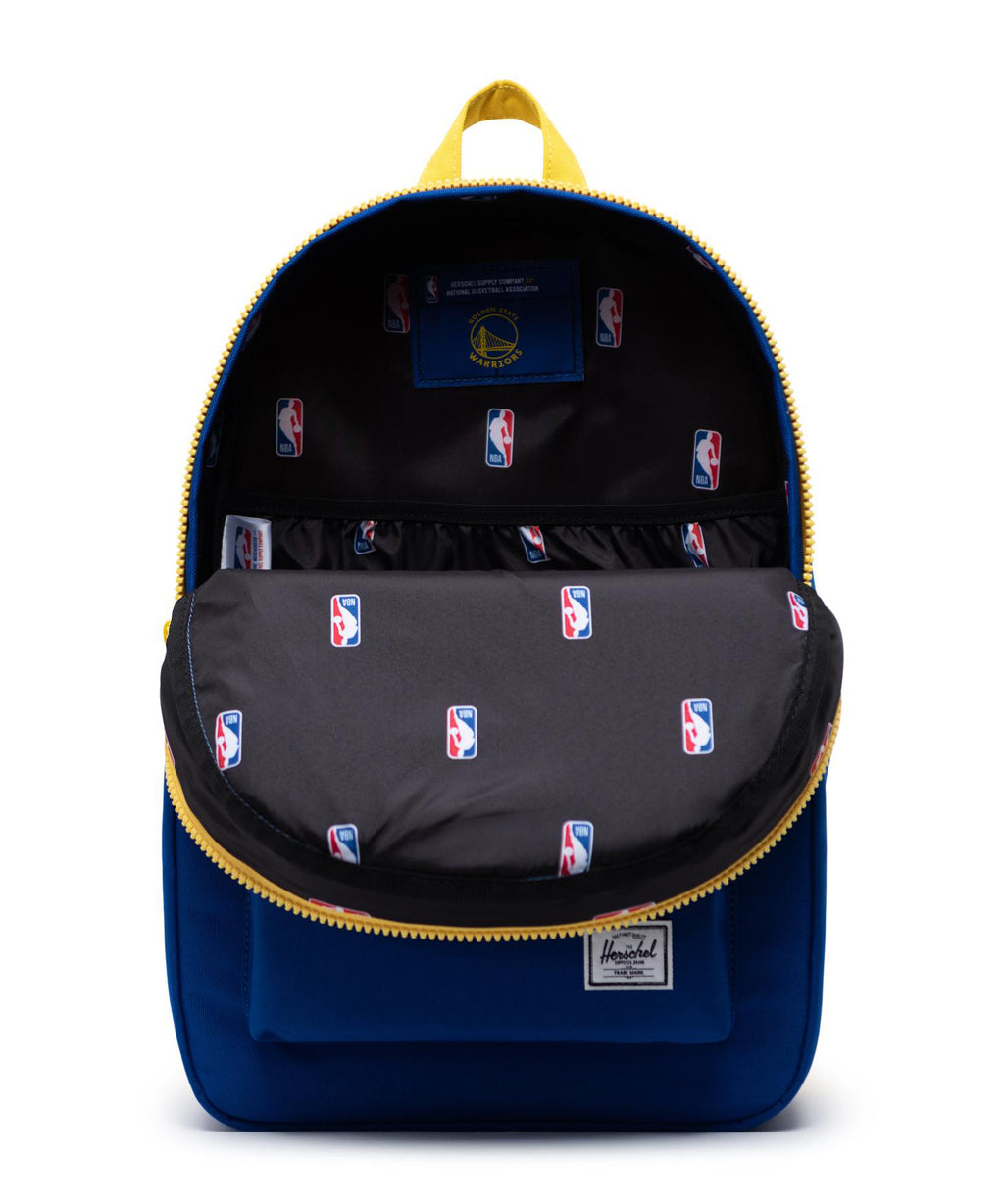 Golden State Warriors Settlement Backpack Royal/Black/Yellow