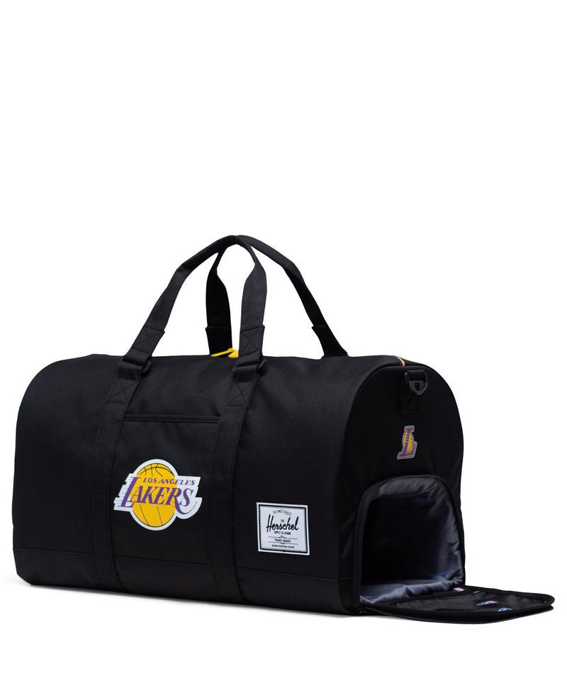 Los Angeles Lakers Novel Duffle Black/Gold/Purple