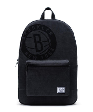 Brooklyn Nets Daypack Backpack Black_samp