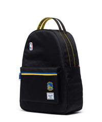 Golden State Warriors Nova Mid Backpack Black/Royal/Yellow