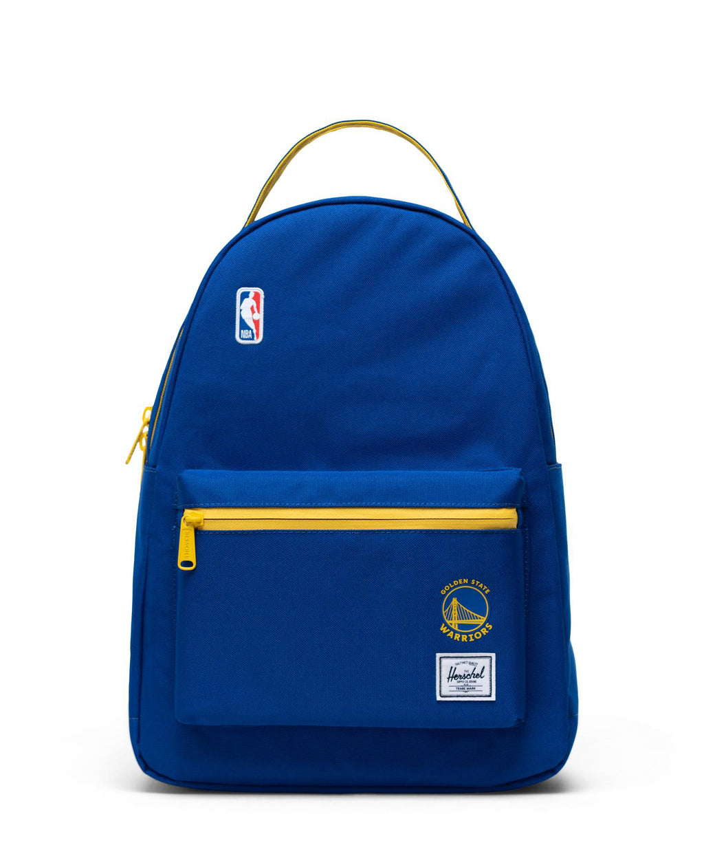 Golden State Warriors Nova Mid Backpack Royal/Yellow