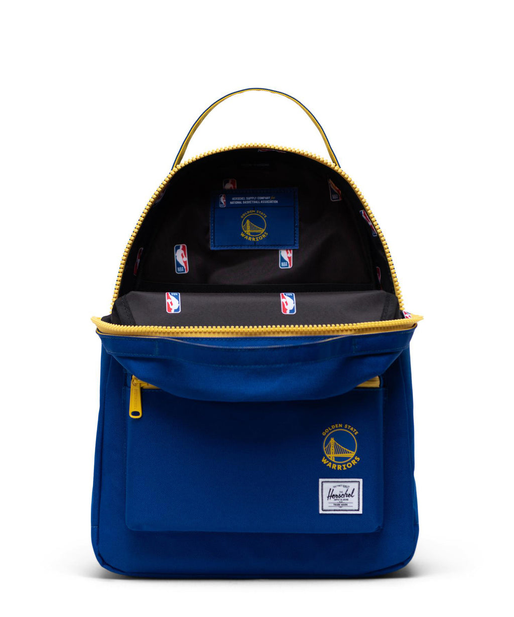 Golden State Warriors Nova Mid Backpack Royal/Yellow