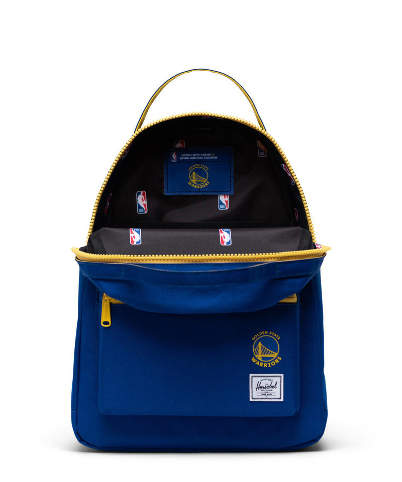 Golden State Warriors Nova Mid Backpack Royal/Yellow