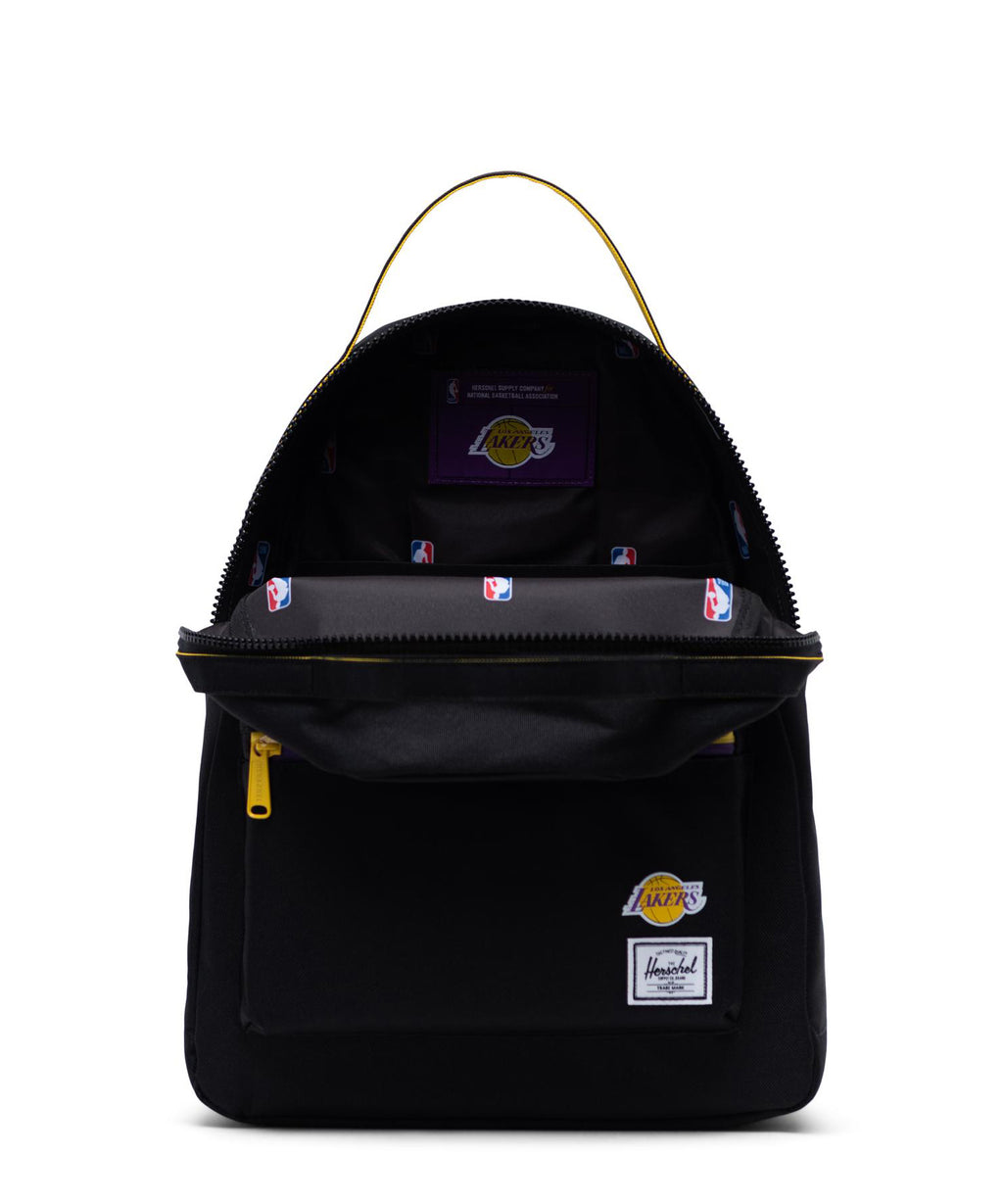Los Angeles Lakers Nova Mid Backpack Black/Gold/Purple