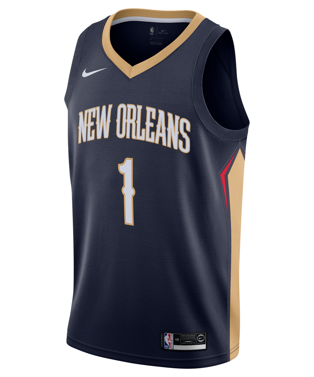 Zion Williamson New Orleans Pelicans Nike Icon Edition Jersey
