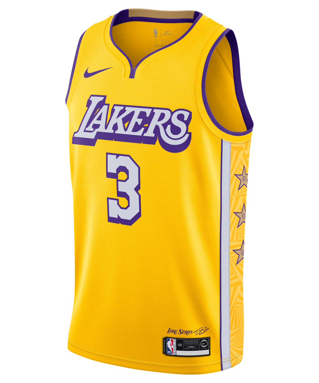 Anthony Davis LA Lakers Nike City Edition Jersey