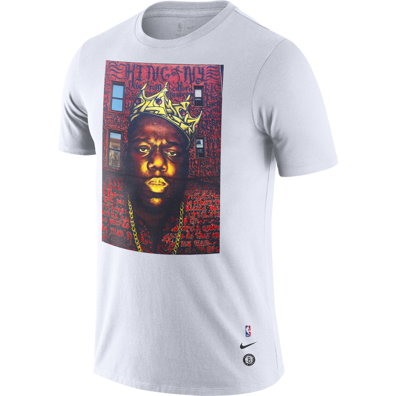 Biggie Brooklyn Nets Nike Homage Tee